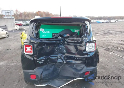 2016 Jeep Renegade Limited из США, поврежденный, VIN ZACCJBDT4GPC60559